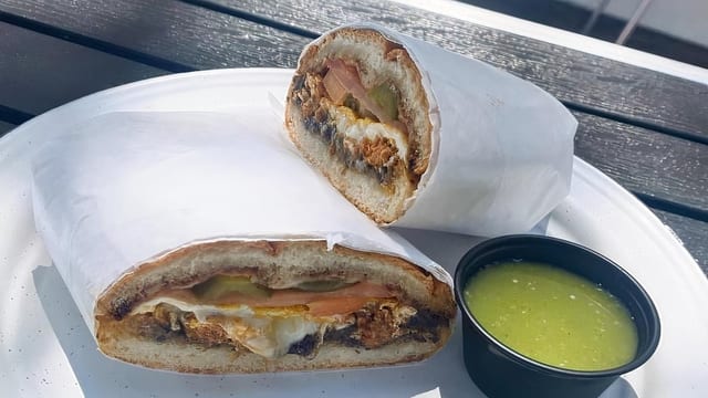 Breakfast Torta.