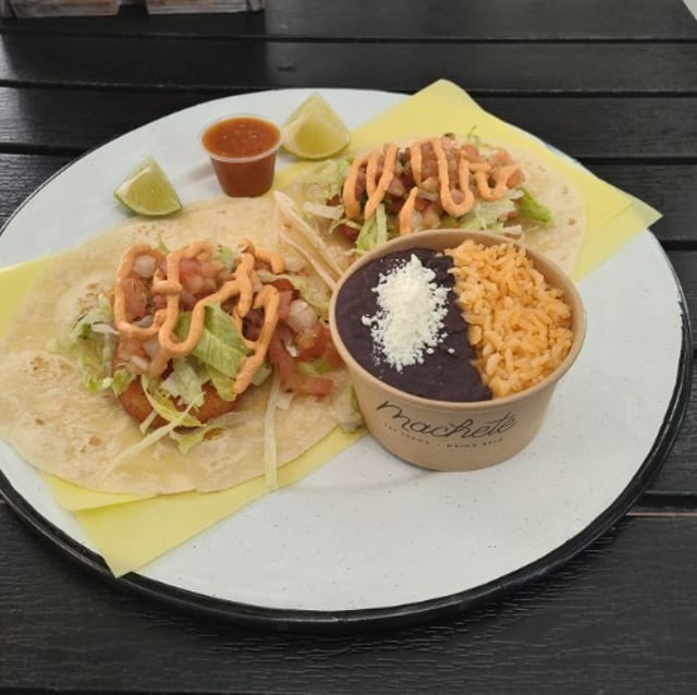 Tacos Mariscos.