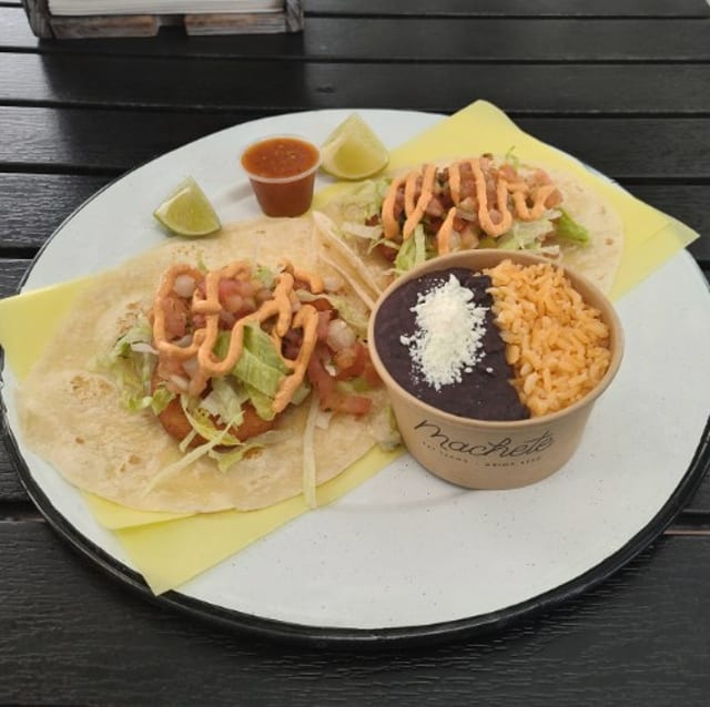 Tacos Mariscos.