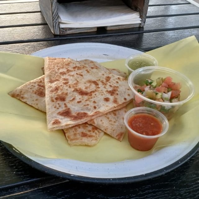 Just Cheese Quesadilla.
